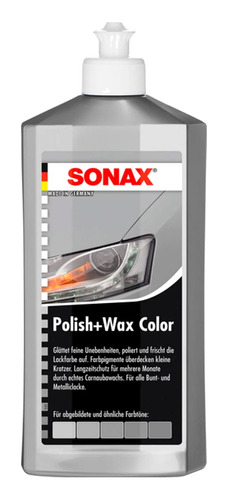 Cera Para Auto Gris Polish Wax Sonax 