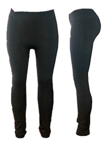 Leggings Dama Afelpados Likra Unitalla 9 Colores