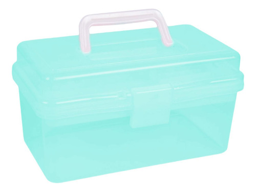 Caja De Almacenamiento De Herramientas Para Uñas Con Asa,