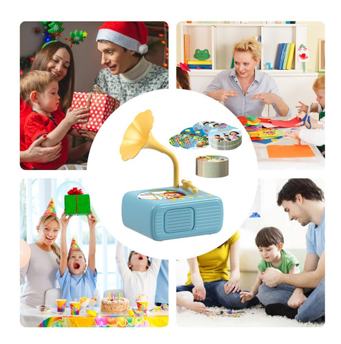 Tocadiscos Fonográfico Para Niños Juguetes De Gramófono Para