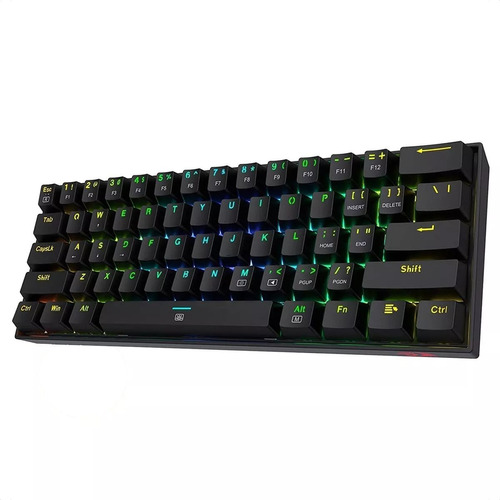 Teclado Gamer Redragon K630rgb Dragonborn 60% / Switch Brown