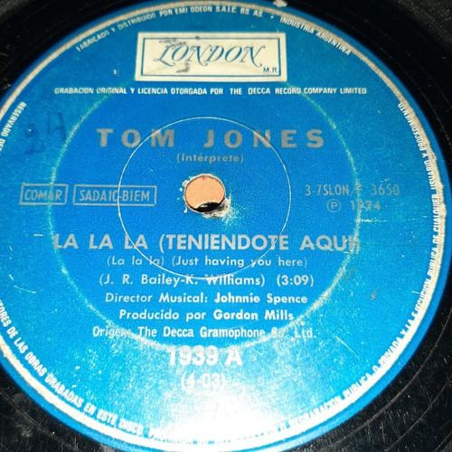Simple Tom Jones London Xx C13