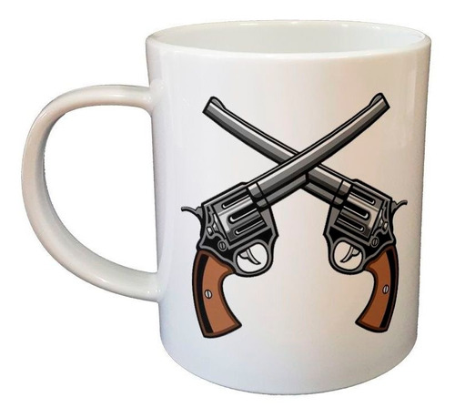 Taza De Plastico Arma Antigua Old Chool