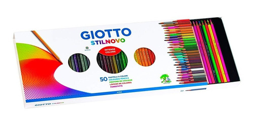 Lapices De Colores Stilnovo 50 Colores Giotto