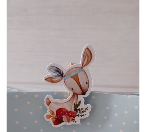 Bolsitas Golosineras Animalitos Del Bosque Shabby Chic Nene