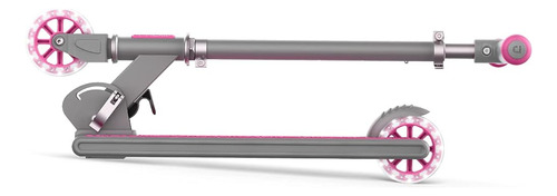 Scooter Plegable Jetson Leo Rosa Para Niños Con Ruedas Led