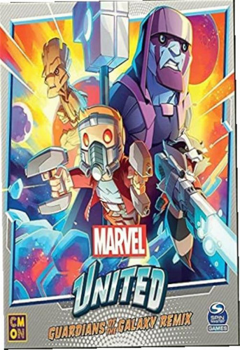 Cmon Marvel United Guardians Of The Galaxy Remix Expansion