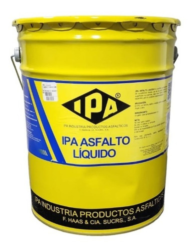 Asfalto Liquido Ipa  Grietas Leves,preparador De Superficies