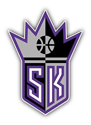 Sacramento City King Sport - Calcomanía Troquelada Con Logot