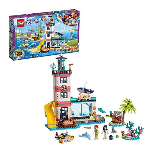 Kit Construcción Modelo Faro/isla Tropical Con Mini-muñecas