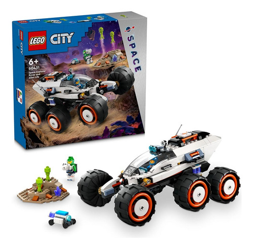 Lego City Róver Explorador Espacial Y Vida Extraterrestre