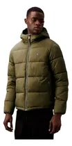 Comprar Chamarra Calvin Klein Puffer Hombre Invierno Verde Original