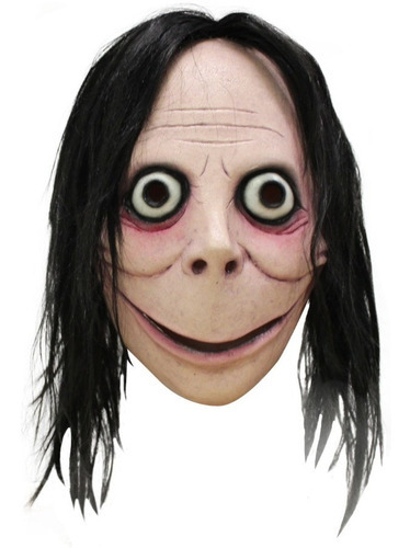 Máscara Creepypasta: Momo 26808 Halloween Color Beige