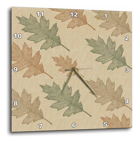 3drose Dpp__3 Reloj De Pared Artístico Inspirado En La Natur