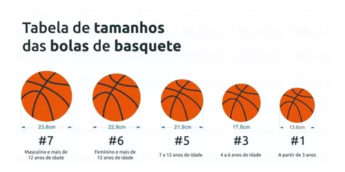 Bola Basquete Infantil