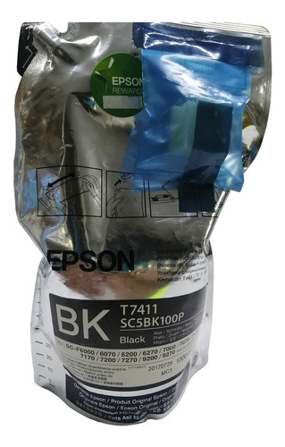 Tinta Epson Negro Para Sublimación (1000 Ml)