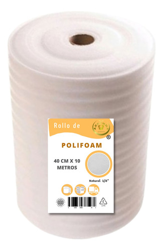 Polifoam Espuma Sustituto Burbuja Bajo Piso/alfombra 40x10