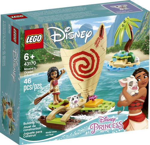 Lego Disney Princess - Aventura Oceanica De Moana (43170)