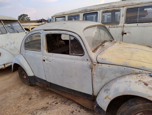 Fusca 1965 Documentação Em Dia Para Restauro Pé De Boi Split