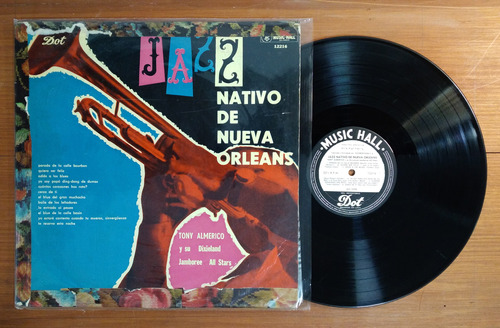 Tony Almerico Jazz Nativo De Nueva Orleans Disco Lp Vinilo