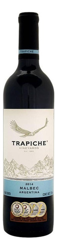 Pack De 2 Vino Tinto Trapiche Malbec 750 Ml