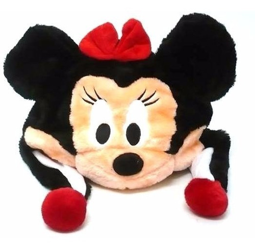 Touca Ou Gorro De Frio Infanti Minnie Mouse Antialergico