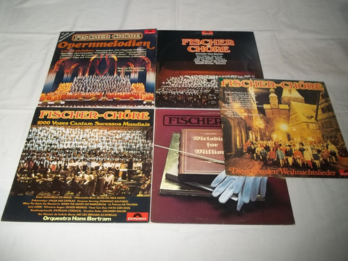 Lp Vinil - Fischer Chore - 5 Discos