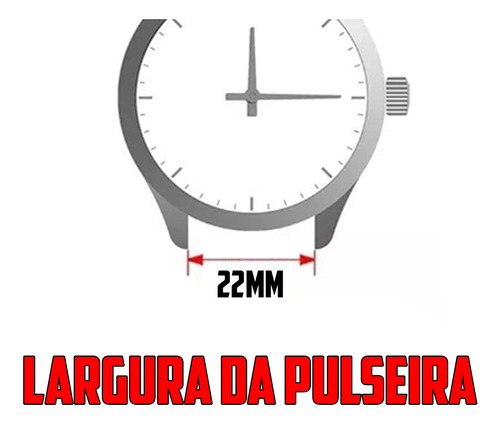 Pulseira 22mm Nylon Trail Loop Para Relógios Lacoste