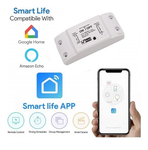 Wifi Smart Switch Interruptor Inteligente On/off Smart Home