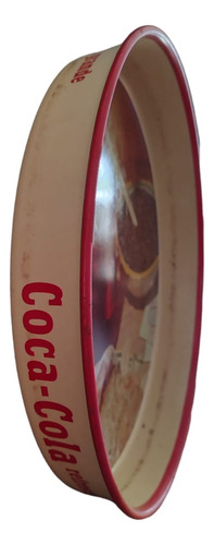 Charola Coca Cola Metalica Frijoles (Usado)