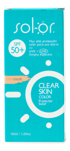 Protector Solar Clear Skin Color Solor - mL a