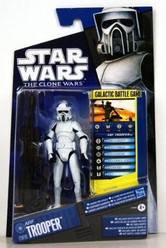 Star Wars Clone Wars 2010 Animados Figura Arf Trooper # 18.