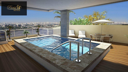 Imagem 3 de 14 de Apartamento Novo - Aviação - Praia Grande/sp - V44