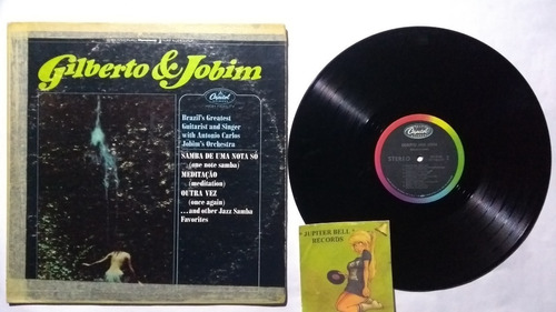 Bossa Nova Joao Gilberto Antonio Carlos Jobim Lp Importado