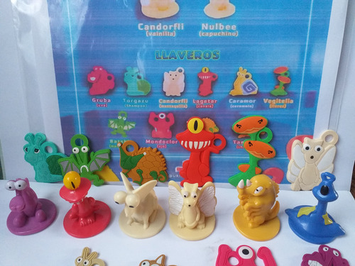 Colección Completa - Olocons De Bimbo + Llaveros Olocons (Usado)