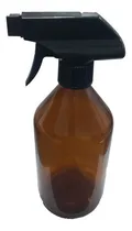 Comprar Frasco Botella De Vidrio Ámbar 500ml Con Gatillo (pack X 20