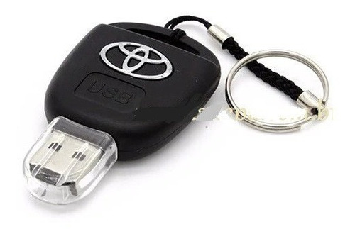 Pen Drive 32gb Estilizado Chave Toyota Com Estojo Usb 2.0