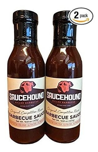 Saucehound Salsa Barbacoa (15 Oz (paquete De 2))