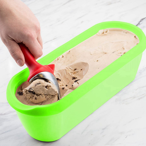 2 Recipientes De Helado Para Helado Reutilizables Para Conge