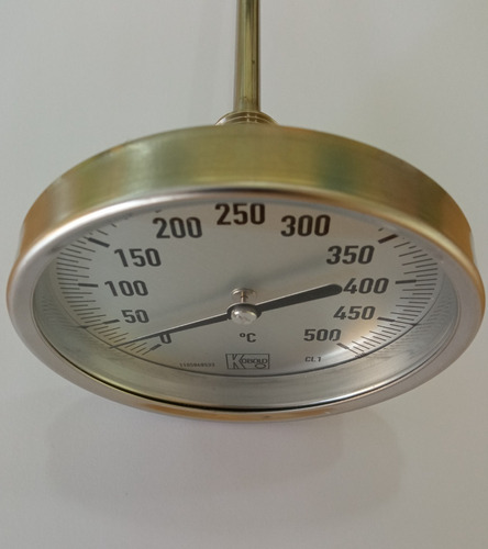 Termómetro Kobold Dial 4 Largo De 18cm (0-500 °c)