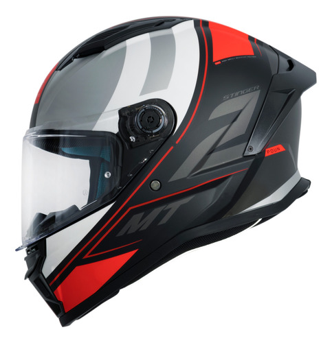 Capacete Mt Helmets Fechado Moto Esportivo Com Aerofólio
