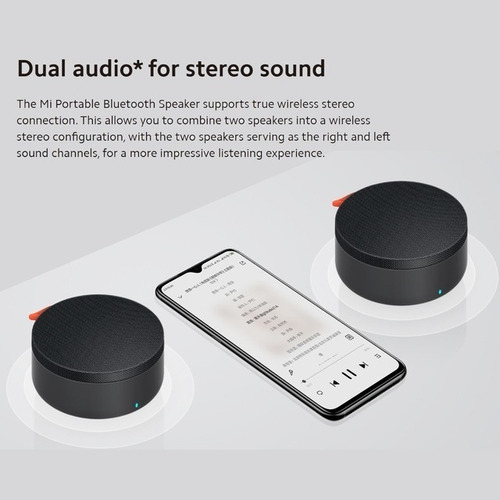 Parlante Portatil Xiaomi Bluetooth Negro