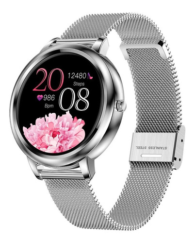 Imagen 7 de 9 de Reloj Inteligente Mujer, Pulsera Bluetooth, Pulsera Int