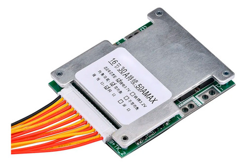 Placa Bms Prot Bat Li Ion Bms 16s 60v 30-50a C Balanceament