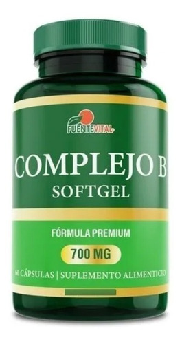 Complejo B Softgel 60 Capsulas Fuente Vital