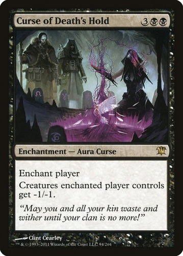 Magic Curse Of Death's Hold Innistrad (Usado)