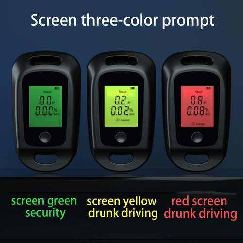 Alcoholímetro Digital Probador De Alcohol En Aliento Digital