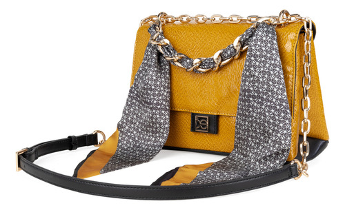 Bolsa Briefcase Cloe Jinesa I Grande Color Ocre