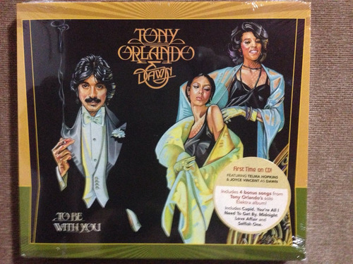 Cd Tony Orlando & Dawn To Be With You (imp) Lacrado!