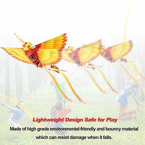Hanvon Go Go Bird Flying Toy, Mini Rc Flying Bird Helicópte